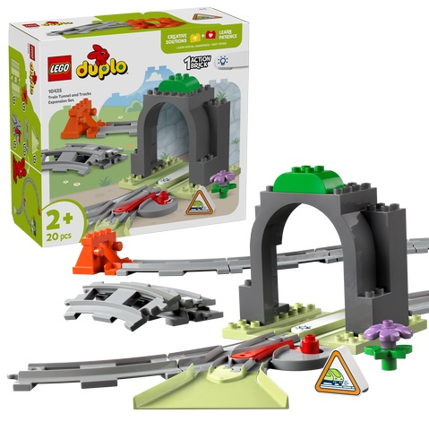 LEGO DUPLO Town Train Tunnel and Tracks Expansion Set