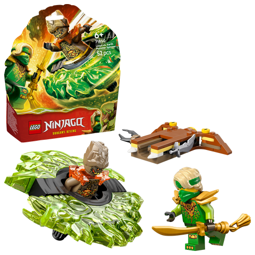 LEGO Lloyd vs. Elemental Monster Spinner