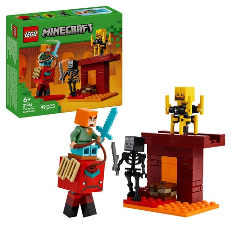 LEGO Minecraft The Nether Lava Battle