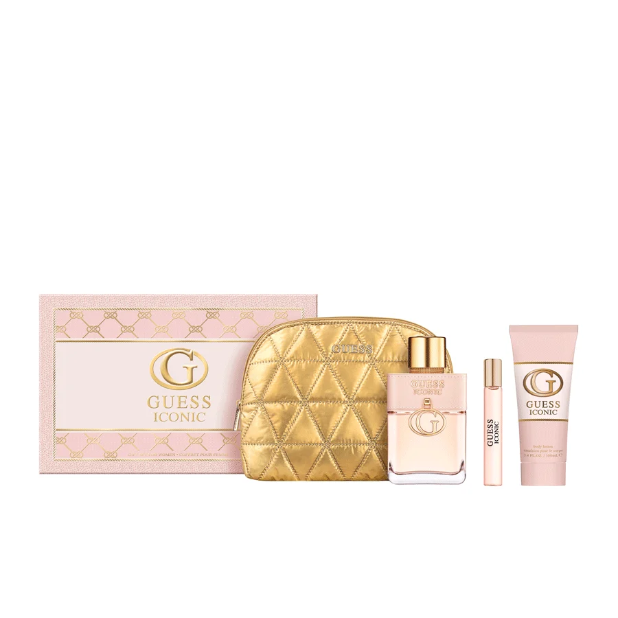 Guess iconic perfume gift set with pouch