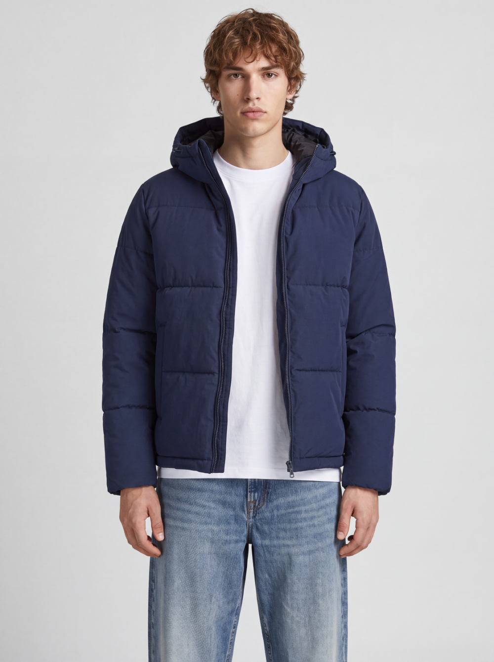 Jackjones jjgalaxypufferjacket blue