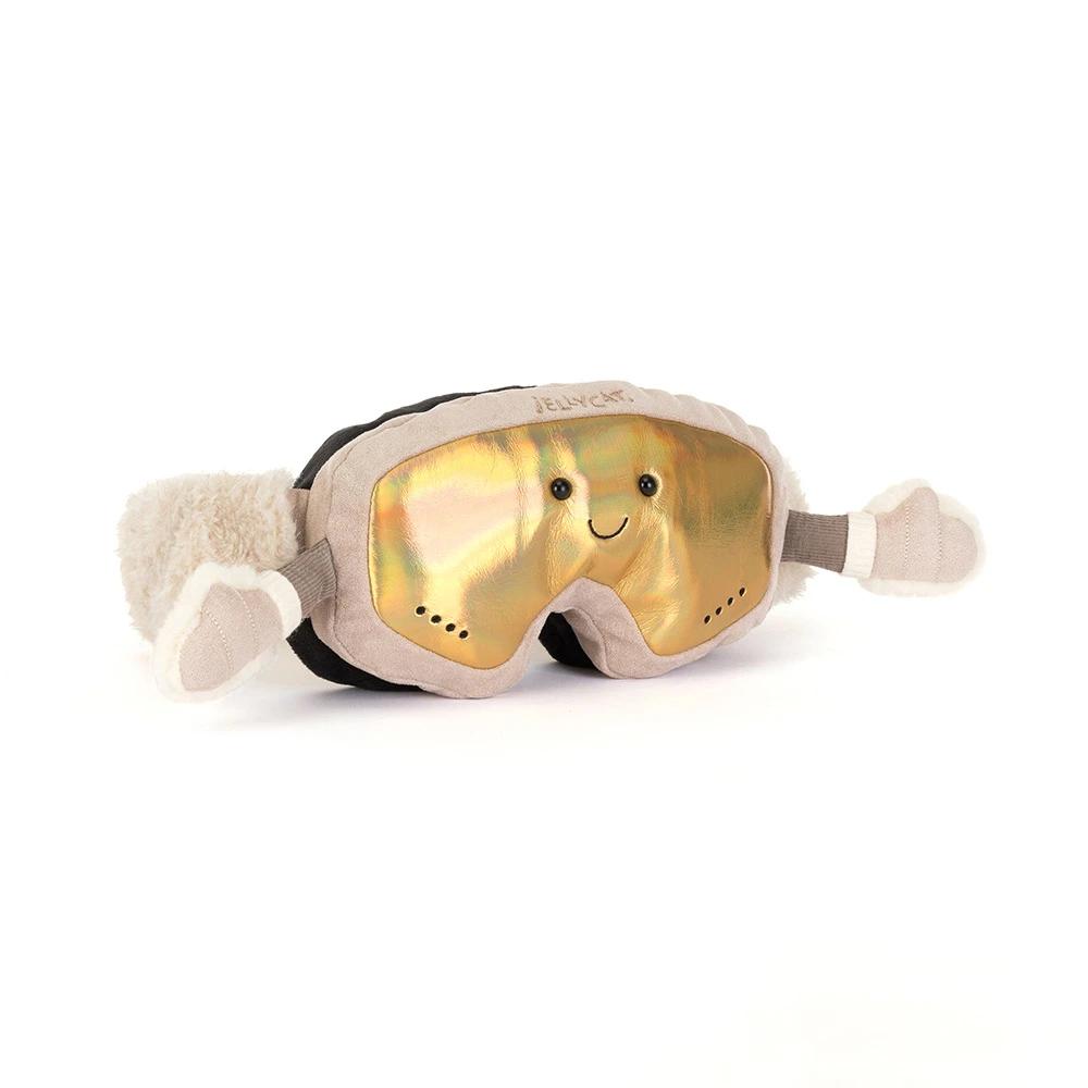 Jellycat amusables sports ski club goggles