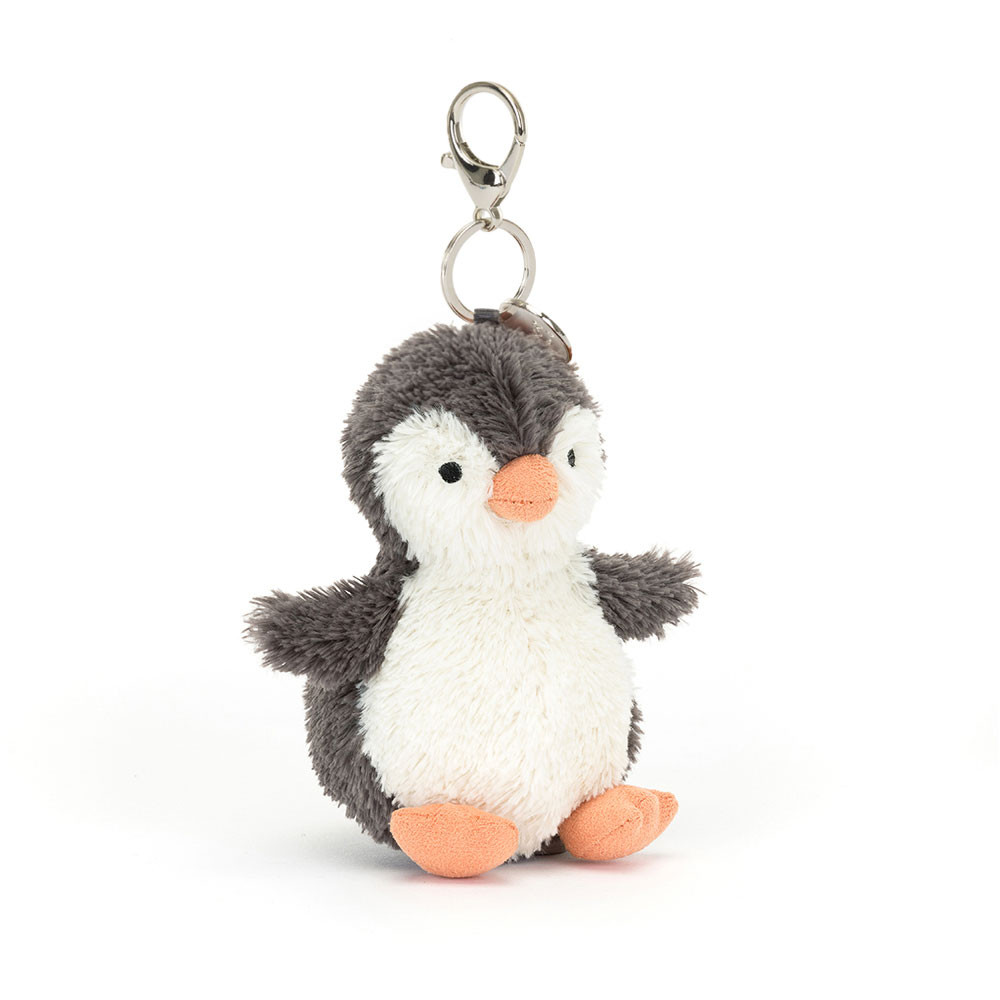 Jellycat peanut penguin key chain charm