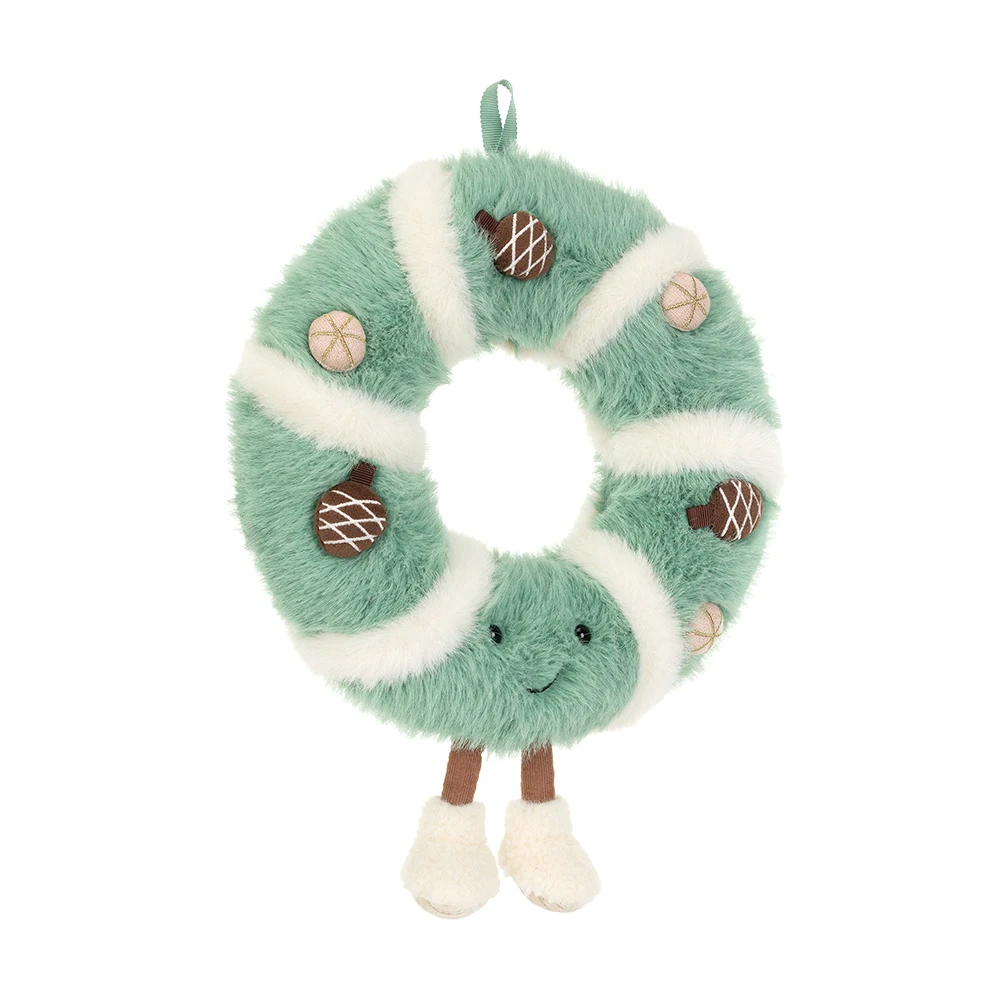 Jellycat pinecone wreath