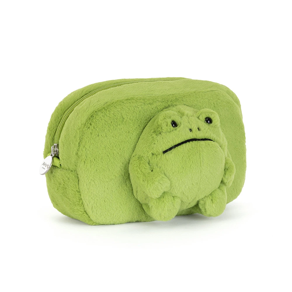 Jellycat ricky rain frog pouch