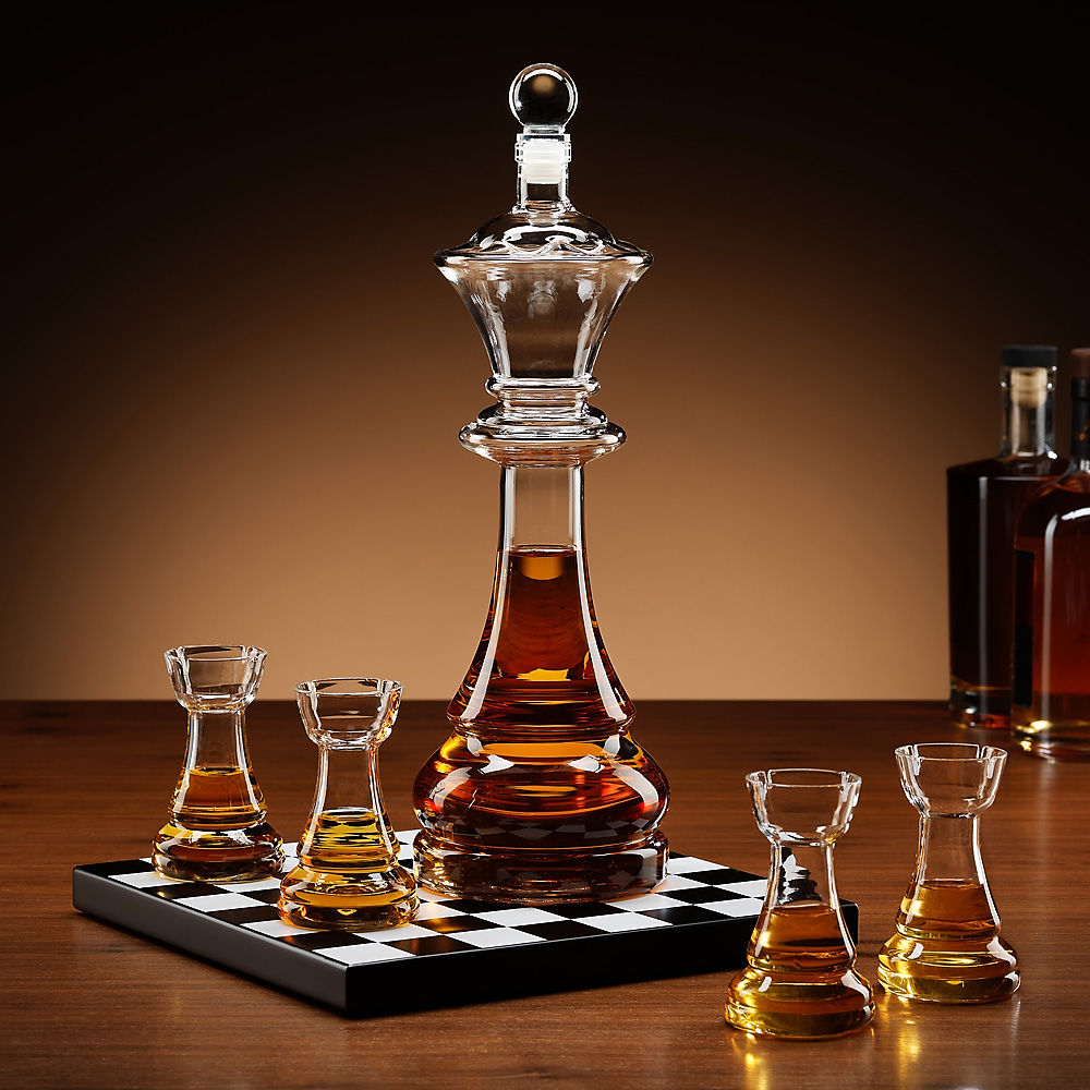 Source chess decanter drinks gift