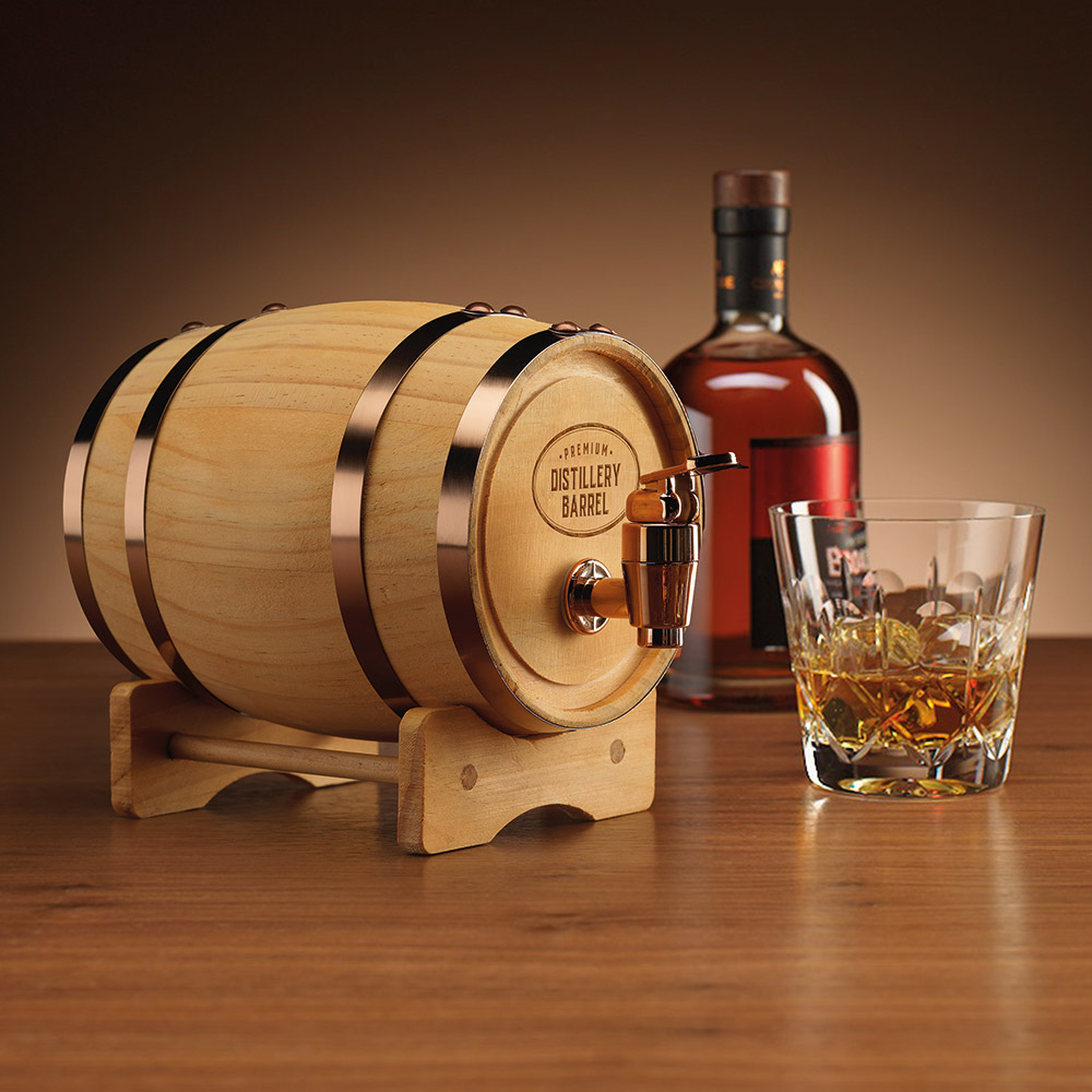 Source gun whiskey barrel drinks gift